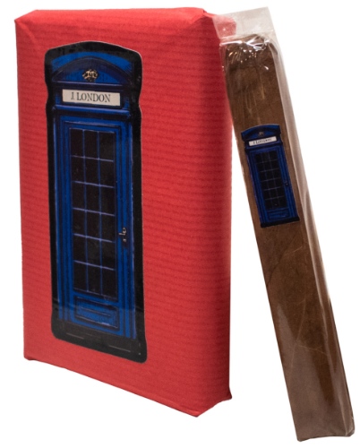 J. London Blue Telephone Booth Robusto