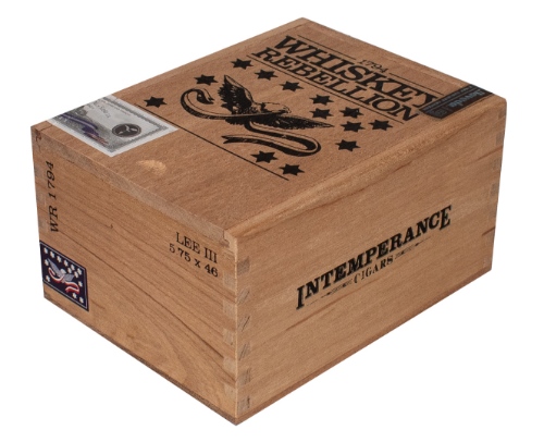 Buy RoMa Craft Intemperance WR 1794 Lee III Online: Created in rememberance of the 1794 Whiskey Rebellion, this cigar by RoMa Craft Tobac is wrapped in an Ecuadorian Habano ligero wrapper, with an Indonesian Buskui binder, with Dominican and Nicaraguan fillers.