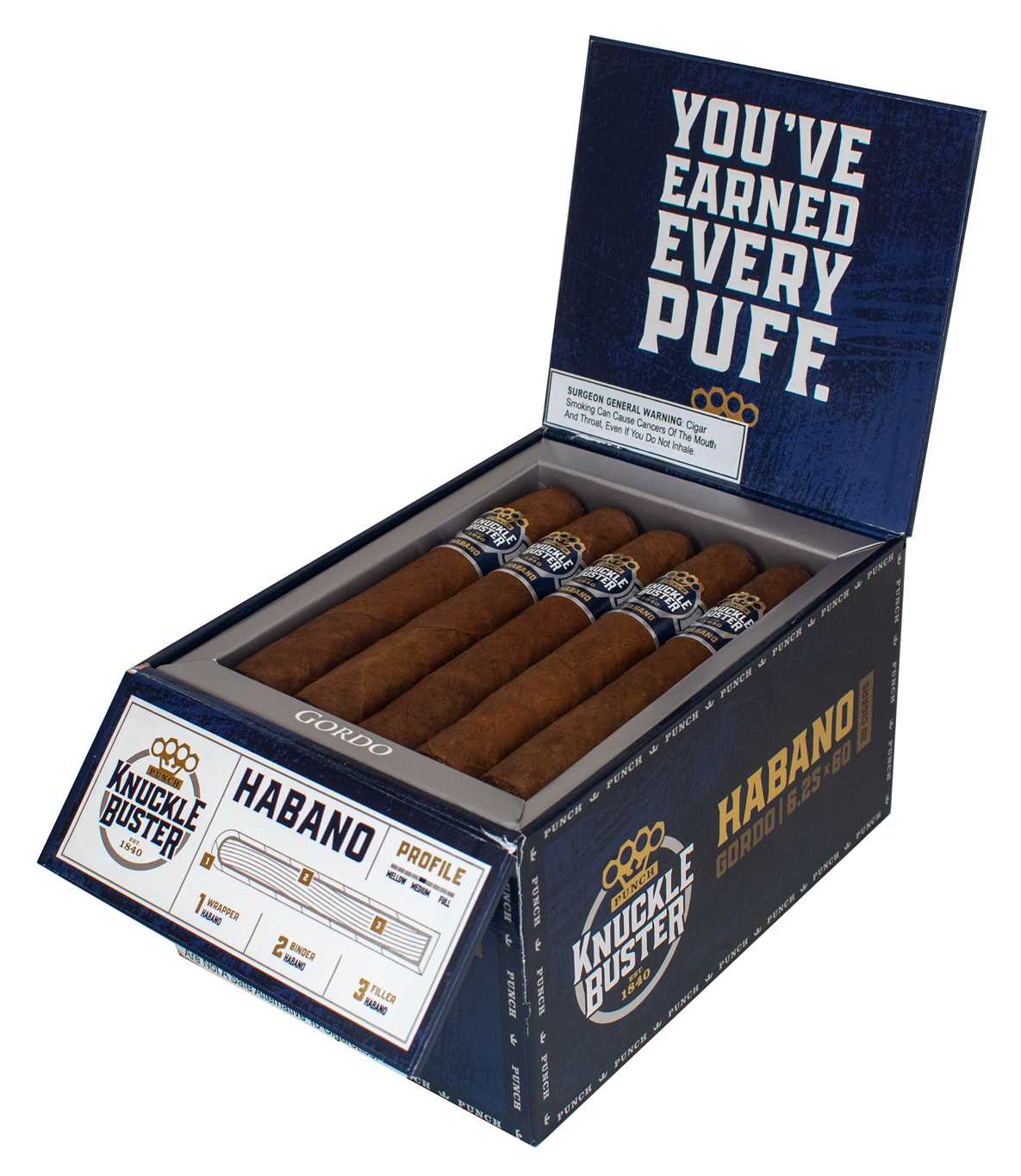 Buy Punch Knuckle Buster Gordo Online at Small Batch Cigar | Best ...