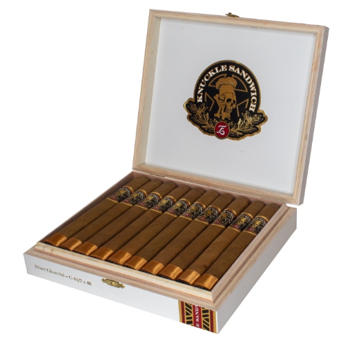 Buy Espinosa Knuckle Sandwich Connecticut Short Churchill Online at Small Batch Cigar