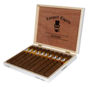 Buy Lampert The Gatsby Online: This blend from Lampert Cigars highlights Dominican and Peruvian tobacco aged from 3-5 years