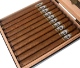 Buy Casdagli Basilica C#2 Lancero Online: using six different tobaccos, this lancero is complex and full of flavor, featuring flavors of cream and spice really showcases the Brazilian wrapper!