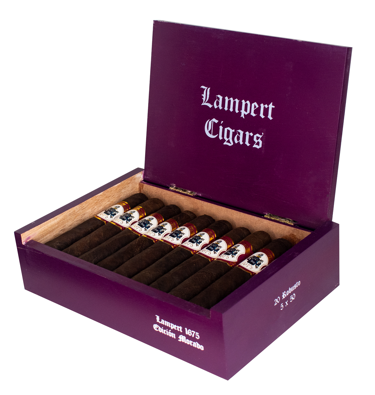 Buy Lampert 1675 Edición Morado Robusto Online at Small Batch Cigar