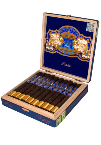 Buy E.P. Carrillo Pledge Lonsdale Online: One of four sizes from the newest line from E.P. Carillo,  this full bodied release features tobacco