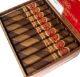 Buy H. Upmann 1844 Special Edition Barbier Robusto Online: featuring a special barber pole inspired wrapper, with a blend of nicaraguan and indonesian tobaccos inside!