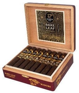 Buy Rare Leaf Maduro Robusto by Aganorsa Leaf  Online at Small Batch Cigar