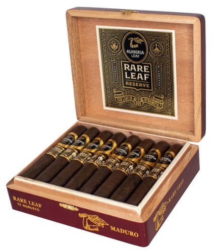 Buy Rare Leaf Maduro Robusto by Aganorsa Leaf  Online at Small Batch Cigar