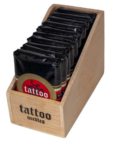 Buy Tatuaje Tattoo Needles Online: a petit corona featuring a Ecuadorian habano wrapper over Nicaraguan binder and filler.