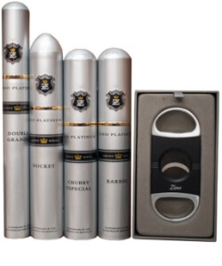 Buy Zino Platinum Crown Sampler and Cutter Online at Small Batch Cigar