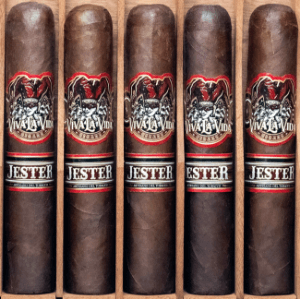 Buy Viva La Vida Jester  Online: The newest release from AJ Fernandez, this Nicaraguan puro features tobacco from four of AJ Fernandez' oldest farms.
