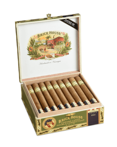 Buy Brick House Connecticut Corona Larga at Small Batch Cigar online: tame hints of cedar, cream and toast