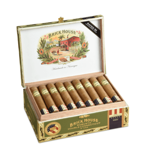 Buy Brick House Connecticut Robusto at Small Batch Cigar online: tame hints of cedar, cream and toast
