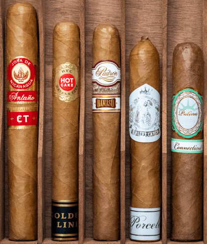 Buy the Connecticut with Gusto Sampler Online: This sampler features hand-picked cigars for the smoker looking to advance their palette to the next level.