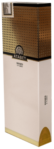 Buy Atabey Dioses Tubes Online at Small Batch Cigar: A churchill 8 x 50 vitola from the Atabey line that now comes in tubes by United Cigars.