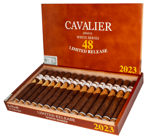 Buy Cavalier Genève White Series Limited Release 2023 Online at Small Batch Cigar: 