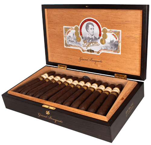 Buy Byron 1850 Grand Bouquets Online: Aged in both cedar and French Oak, the newest release from Byron goes for a subtle  but complex blend.