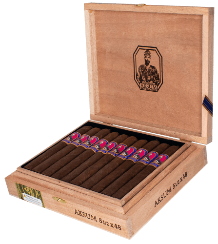 Buy Aksum Claro Corona Gorda by Foundation Cigars Online: 