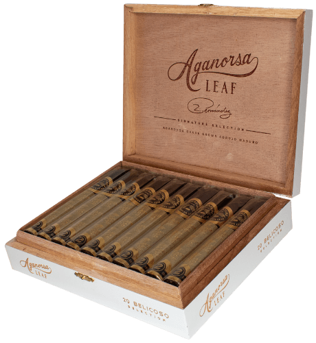 Buy Aganorsa Leaf Signature Selection Maduro Belicoso Toro Online: a Nicaraguan puro featuring the prized medio tiempo blended by Max Fernandez is a cigar is one you will not want to miss!