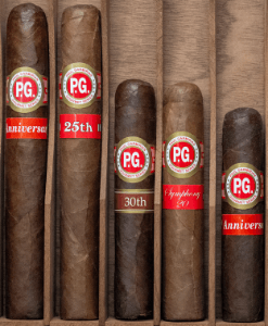 Buy Paul Garmirian Anniversary Sampler Online at Small Batch Cigar: This sampler features two cigars from their three anniversary lines.