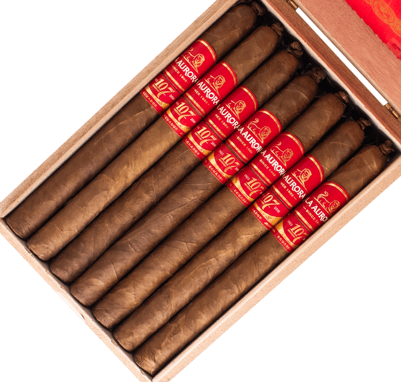 Buy La Aurora 107 Ecuador Lancero Online at Small Batch Cigar | Best ...