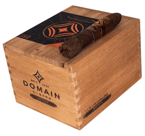 Buy Domain Cigars Neutron Belicoso Shaggy His Excellency Online at Small Batch Cigar: