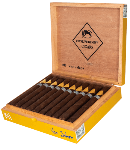 Buy Cavalier Geneve Black Series II Viso Jalapa Corona Cigars Online :