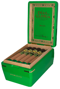 Buy AJ Fernandez Dias De Gloria Brazil Toro Online: The newest release from AJ Fernandez, this Brazilian Mata Fina over Nicaraguan tobaccos features tobacco from four of AJ Fernandez' oldest farms.