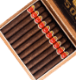 Buy HVC 500 Years Anniversary Selectos Online: The HVC 500th was created to celebrate the 500th anniversary of Havana, Cuba. The cigar is a 5 5/8 x 48 parejo known as the "Selectos" vitola, featuring a Nicaraguan Corojo 99 wrapper with a Nicaraguan binder and criollo 98 and corojo 99 fillers.