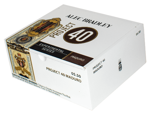 Buy Alec Bradley Project 40 Maduro 05.50 Online at Small Batch Cigar