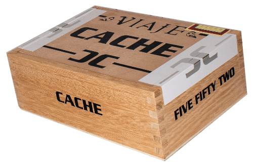 Buy Viaje Cache Five Fifty Two Online: Featuring a Mexican San Andres wrapper over Nicaraguan binder and fillers. This box of 25 comes with a surprise!