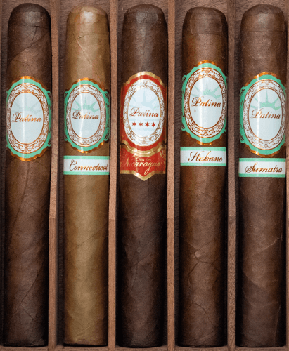 Buy the Patina Bronze to Gold Sampler Online at Small Batch Cigar