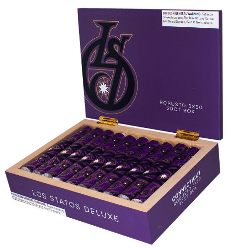Buy Los Statos Deluxe Connecticut Robusto Online at Small Batch Cigar