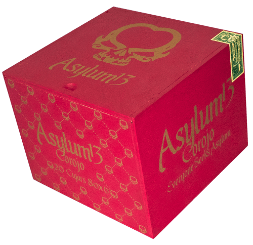 Buy Asylum 13 Authentic Corojo 6 x 80 Online at Small Batch Cigar