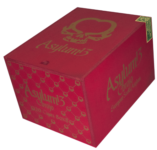 Buy Asylum 13 Authentic Corojo 8 x 80 Online at Small Batch Cigar