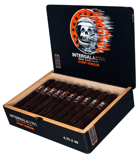 Buy Intergalactic EVENT HORIZON Petite Corona by BLK WKS Studio Online at Small Batch Cigar