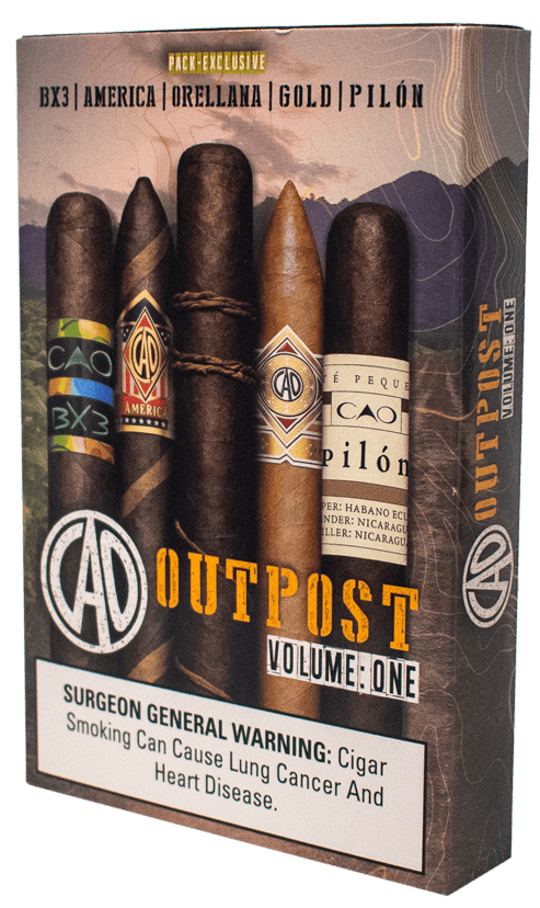 Buy CAO Outpost Volume: One Sampler Online at Small Batch Cigar
