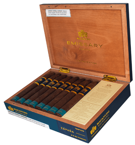 Buy Macanudo Emissary España Torpedo Online at Small Batch Cigar