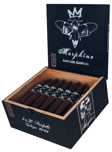Buy Black Label Morphine 10 Year Anniversary Perfecto (2024) Online at Small Batch Cigar