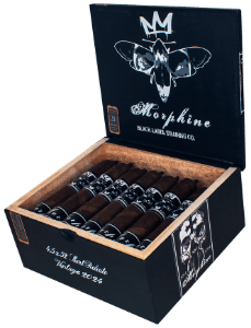Buy Black Label Morphine 10 Year Anniversary Short Robusto (2024) Online at Small Batch Cigar