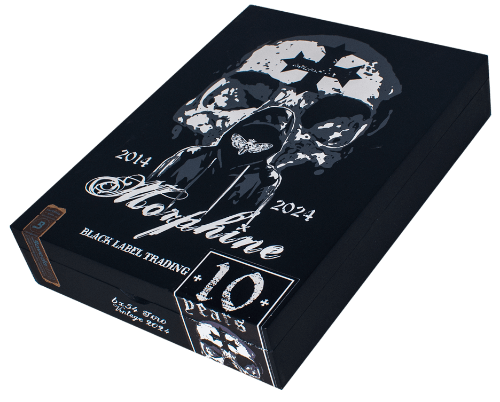 Buy Black Label Morphine 10 Year Anniversary Toro Box Press (2024) Online at Small Batch Cigar