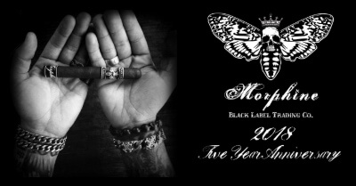 Black Label Celebrates Fifth Anniversary, Introduces Barber-Pole MORPHINE