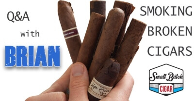 Smoking Damaged Cigars with Brian