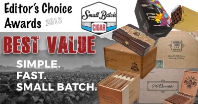 Editor’s Choice Awards: Best Value Cigars of 2018