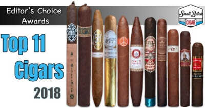 Editor's Choice Awards: Top 11 Cigars of 2018