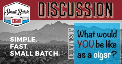 Discussion: If You Were a Cigar...