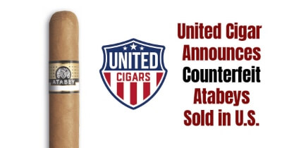 Counterfeit Atabey Cigars being sold in the United States