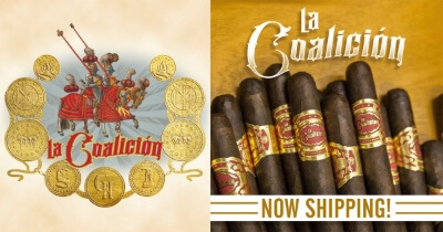 La Coalición from Drew Estate and Crowned Heads ships this week!