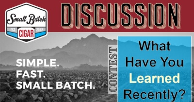 Discussion Contest: What Have You Learned Recently?