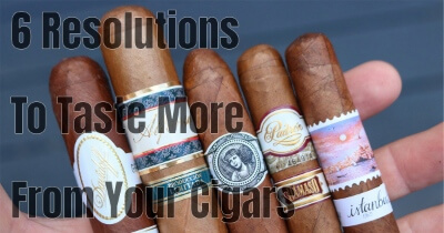 6 Resolutions to Taste More From Your Cigars in 2024