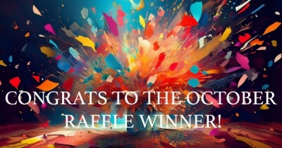 October Raffle Winner!